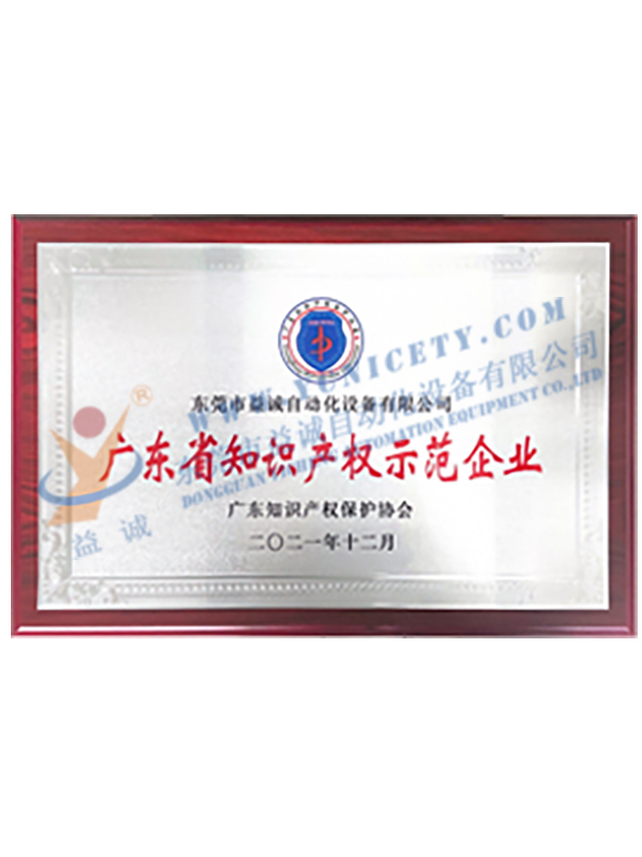 廣東省知識產權示范企業